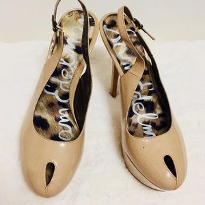 Sam Edelman Nude Novato (9.5) 6inches high